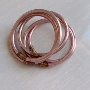Budhagirl All Weather bangles rose